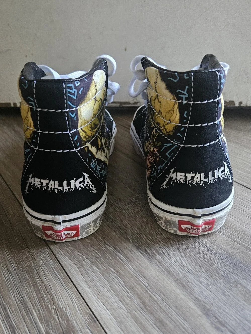 Vans Trainers Metalica Skate Shoes W7 M5.5